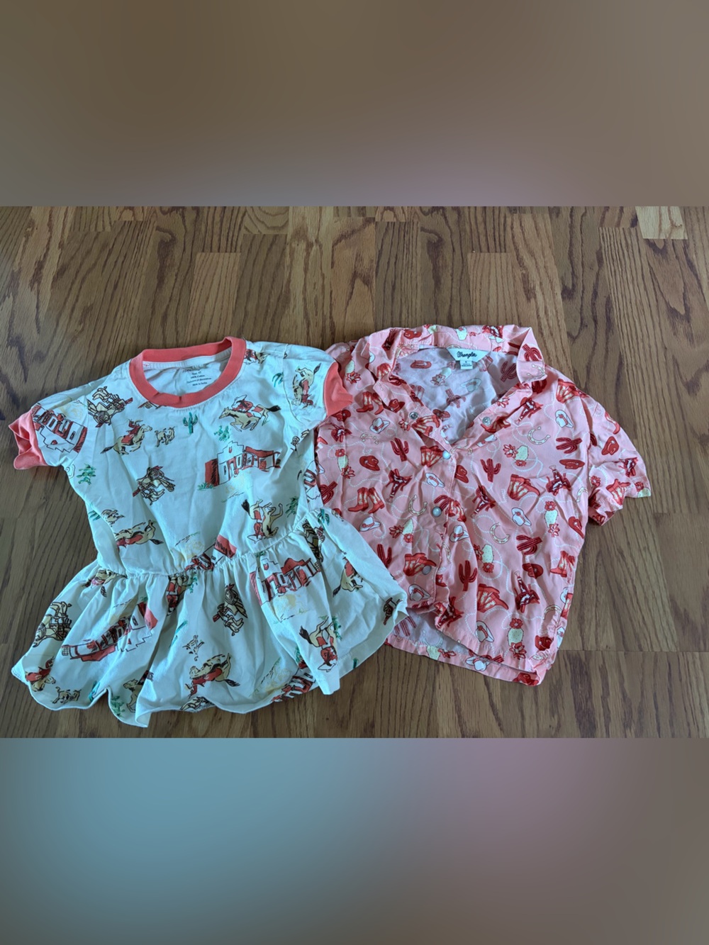 2 Kids Wrangler Shirts in Great Condition